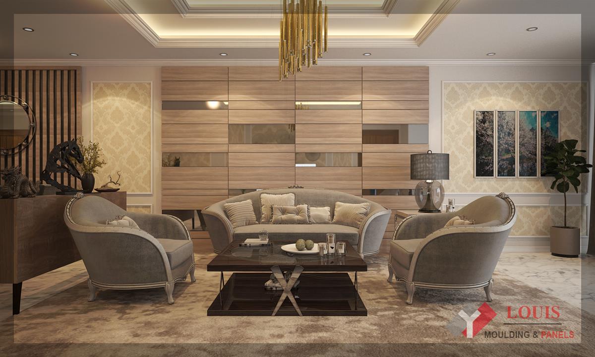 Mẫu Thiết Kế Phào Chỉ Hàn Quốc Cho Căn Hộ Cao Cấp